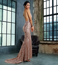 Load image into Gallery viewer, Blair Royal Rose Gown
