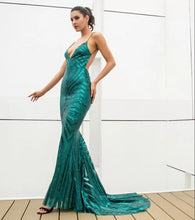Load image into Gallery viewer, Blair Emerald Gown
