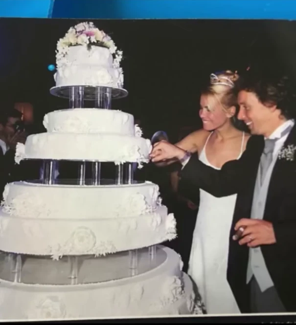 Las fotos del casamiento de Valeria Mazza y Alejandro Gravier, hace 27 años