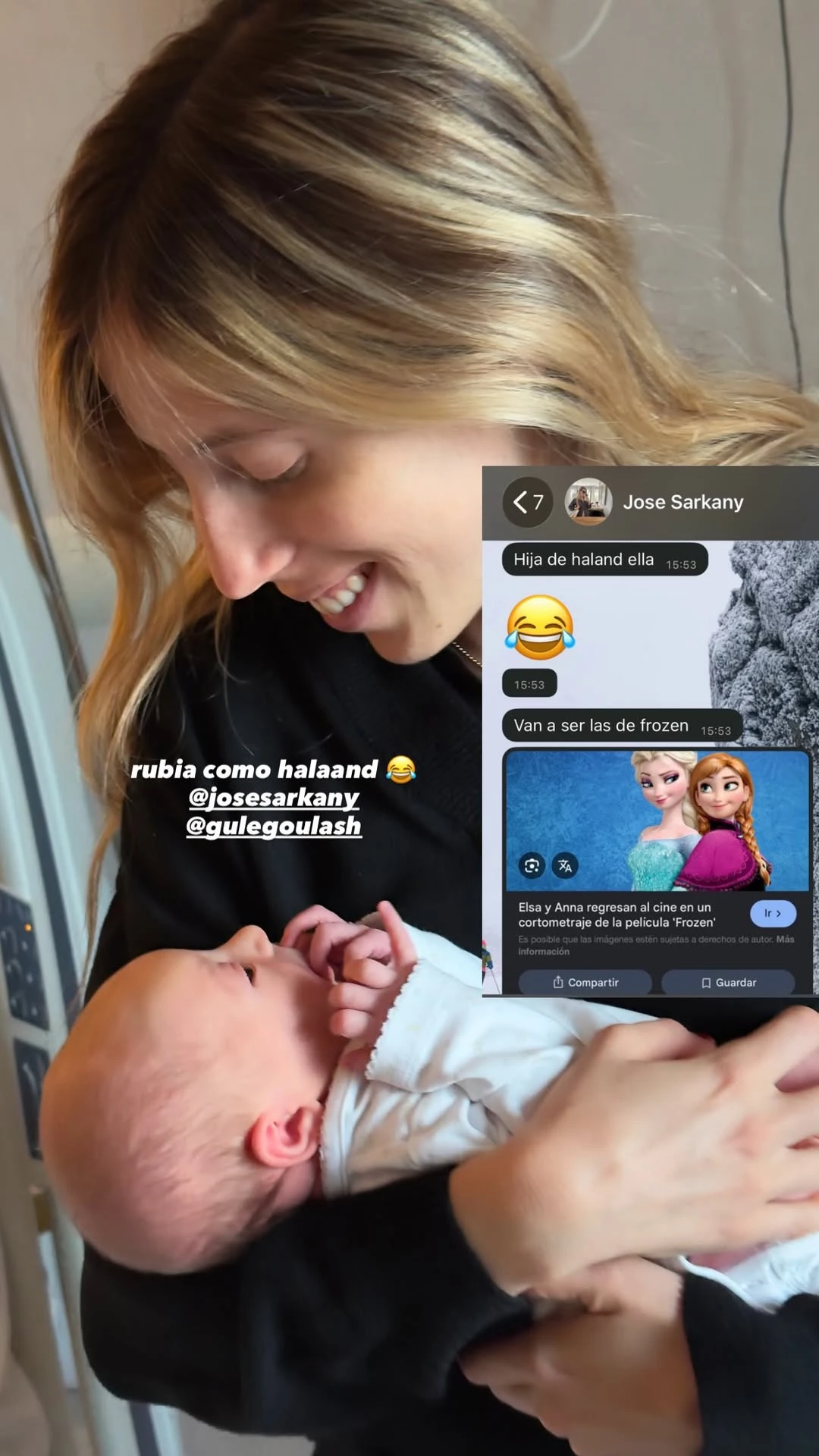 Nació Cora, la segunda hija de Josefina Sarkany: así anunció la feliz noticia y la emoción de toda la familia