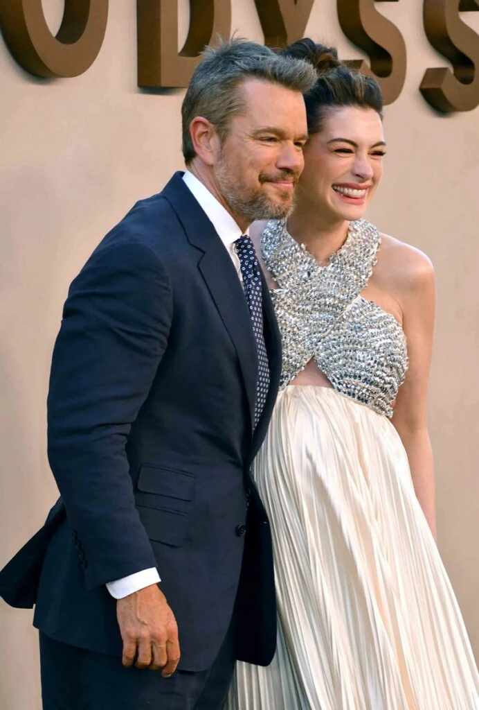 Matt Damon y Anne Hathaway