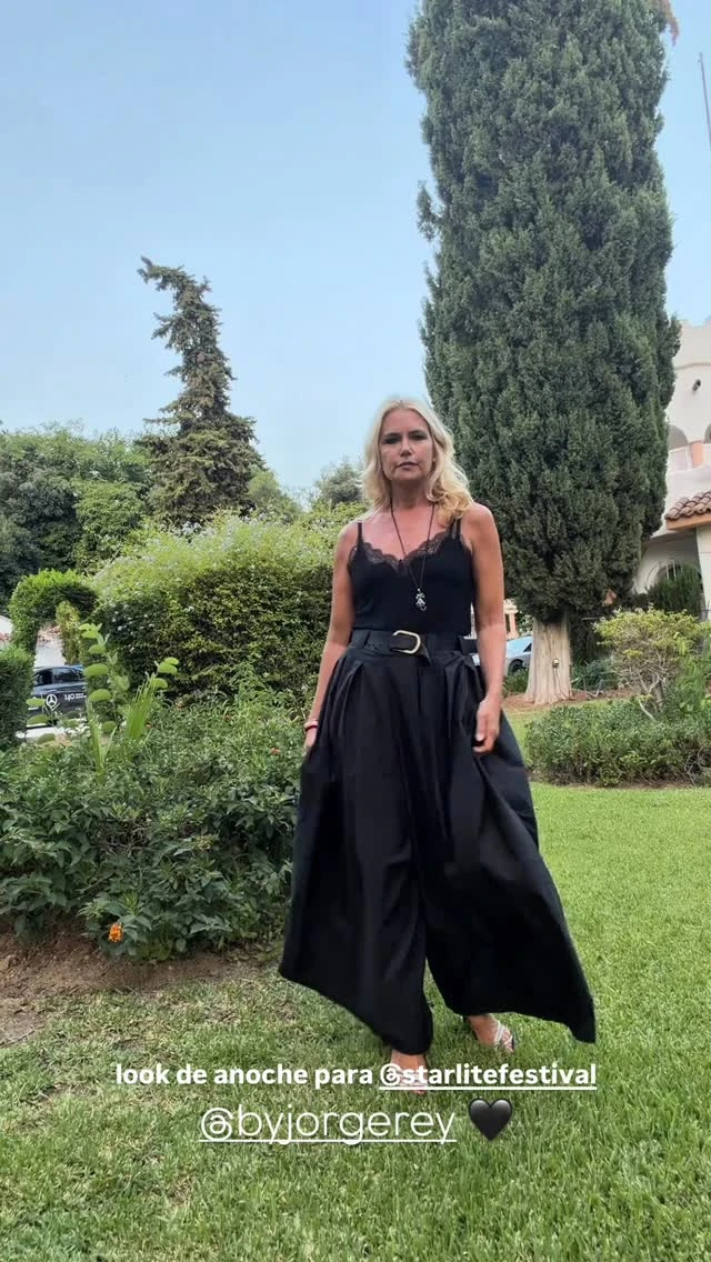 Valeria Mazza impactó en el Starlite Festival con un look firmado por Jorge Rey