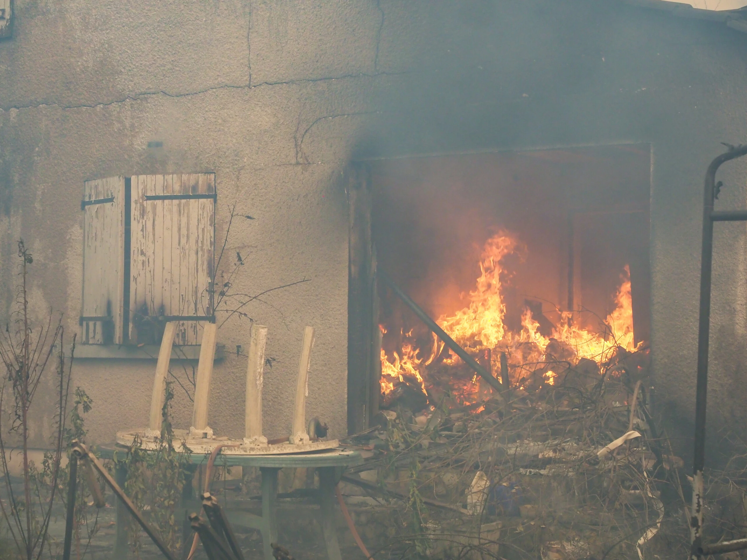 Incendio en la península de Cap Ferret, en el sudoeste de Francia.