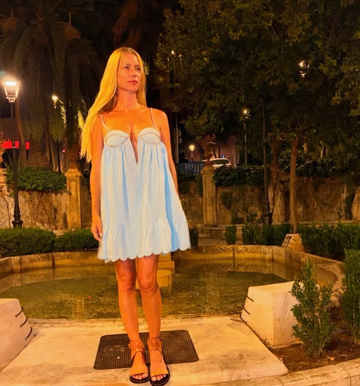 El look de Nicole Neumann. Foto: IG