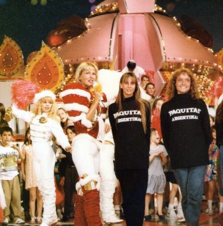 Treinta años después la primera paquita argentina se reencontró con Xuxa en el escenario