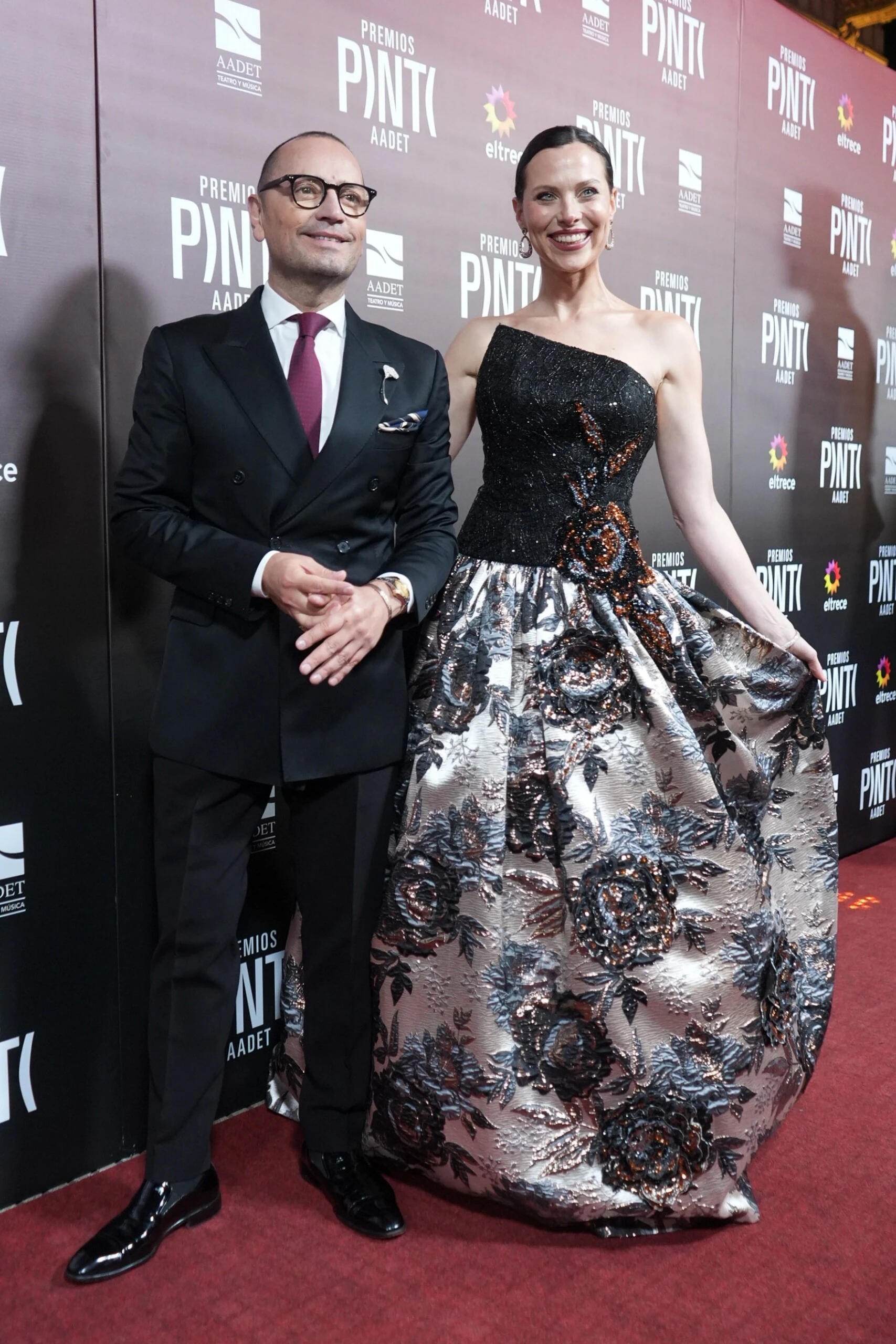 Fabián Medina Flores y Valentina Salezzi.