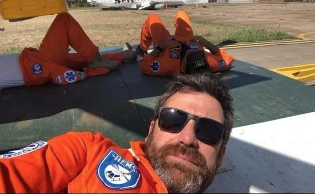 Quién era Matías “Ronco” Valenzuela, el piloto del helicóptero que cayó en San Juan: casi 30 años de experiencia y una vida dedicada al rescate