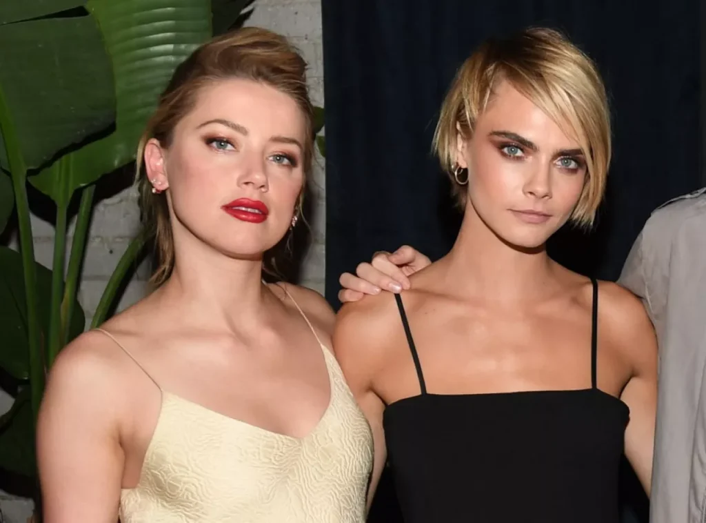 Cara Delevigne confirmed that she had an affair with Amber Heard.