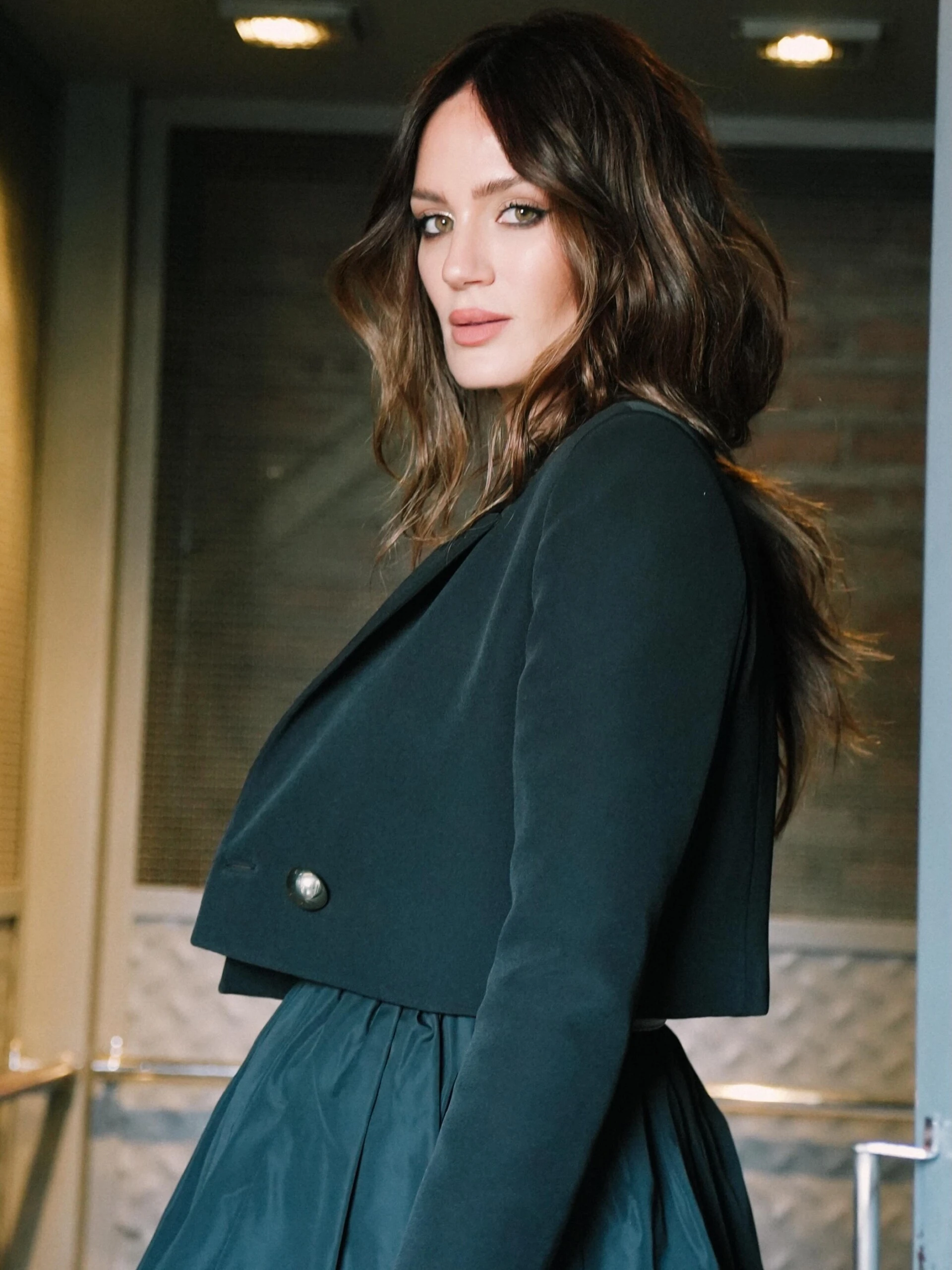 Paula Chaves confirmed that effortless hair remains the winter favorite