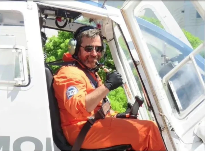 Quién era Matías “Ronco” Valenzuela, el piloto del helicóptero que cayó en San Juan: casi 30 años de experiencia y una vida dedicada al rescate