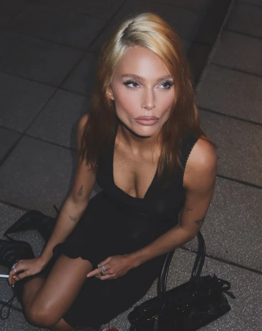 Valentina Zenere con su nuevo look de pelo. Foto: @bettinafrumboli.