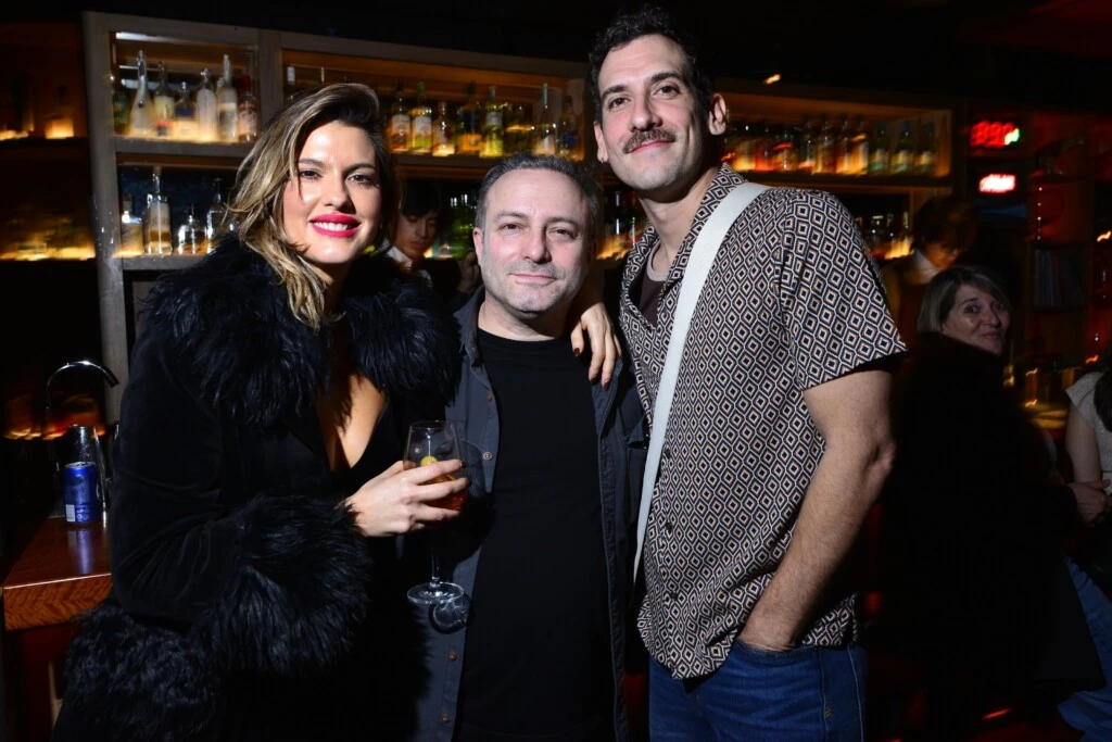 Mery del Cerro, Sebastián Almada y Marcelo Caballero, uno de los directores del musical.