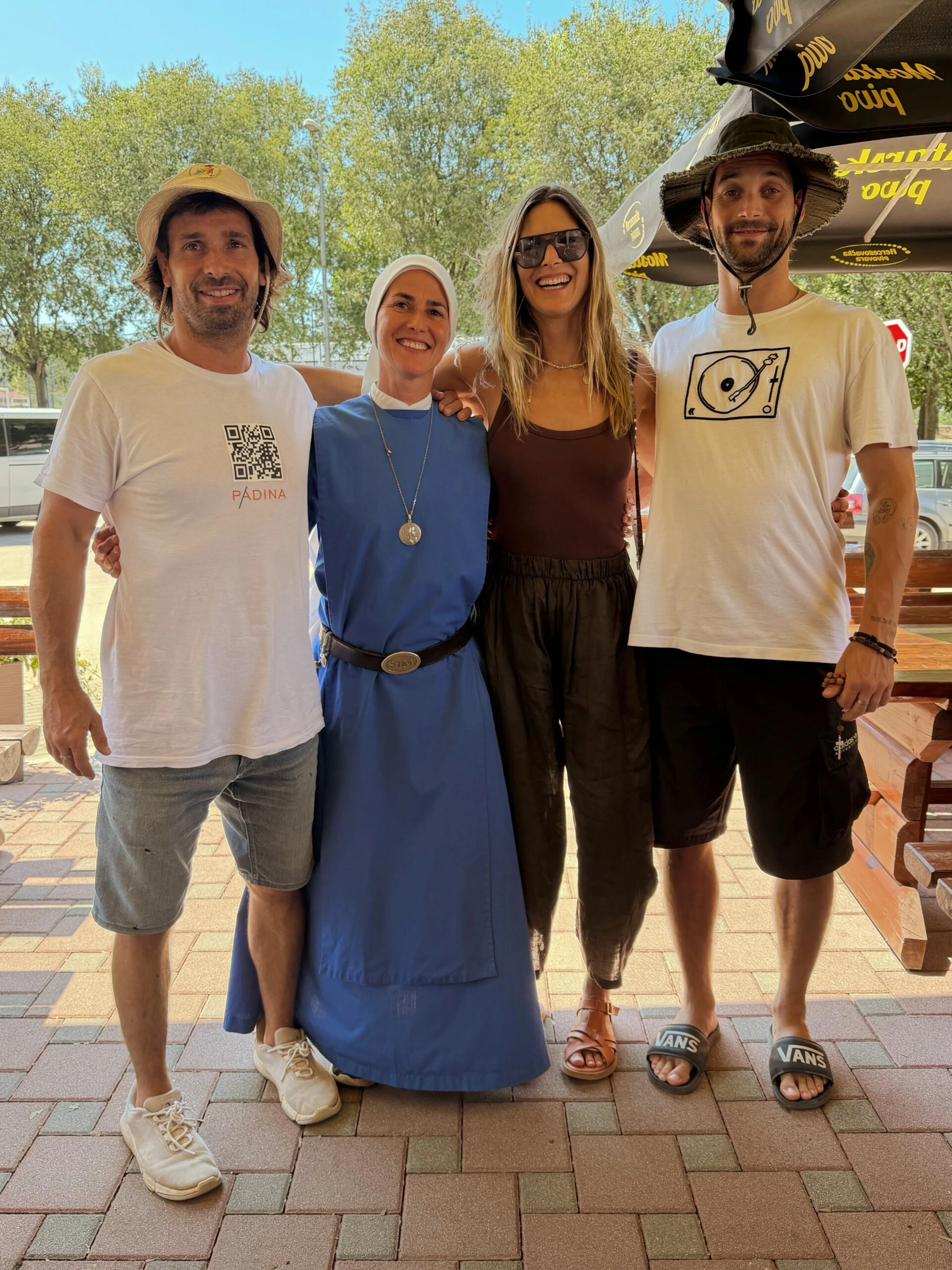 Pía Slapka compartió la profunda reflexión que le dejó un viaje espiritual junto a sus hermanos