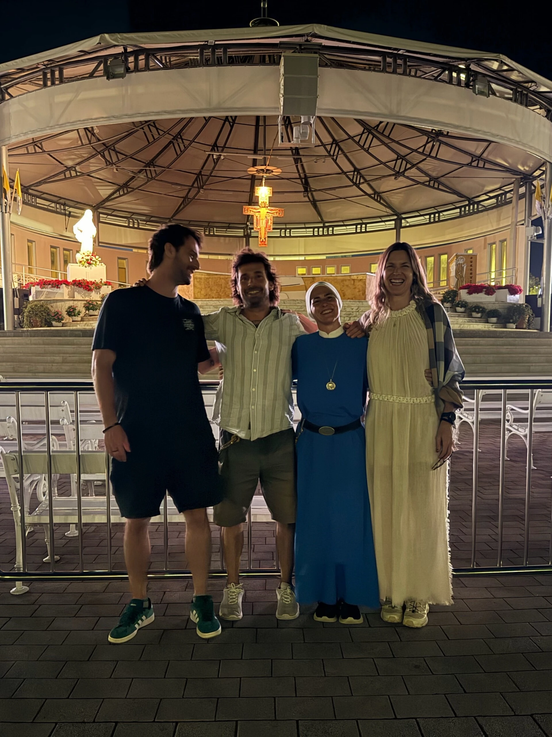 Pía Slapka compartió la profunda reflexión que le dejó un viaje espiritual junto a sus hermanos