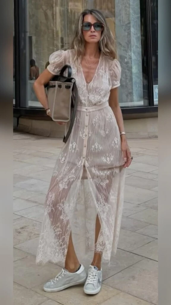 Los vestidos de encaje vuelven a ser protagonistas: así se llevan en 2027