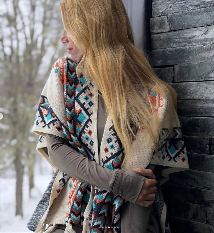 El look de Nicole Neumann en la nieve. 