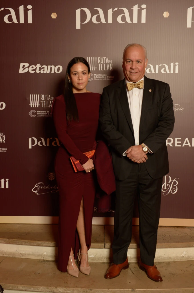 Juan Luis Correa, Embajador de Panamá y su hija, Claudia Correa