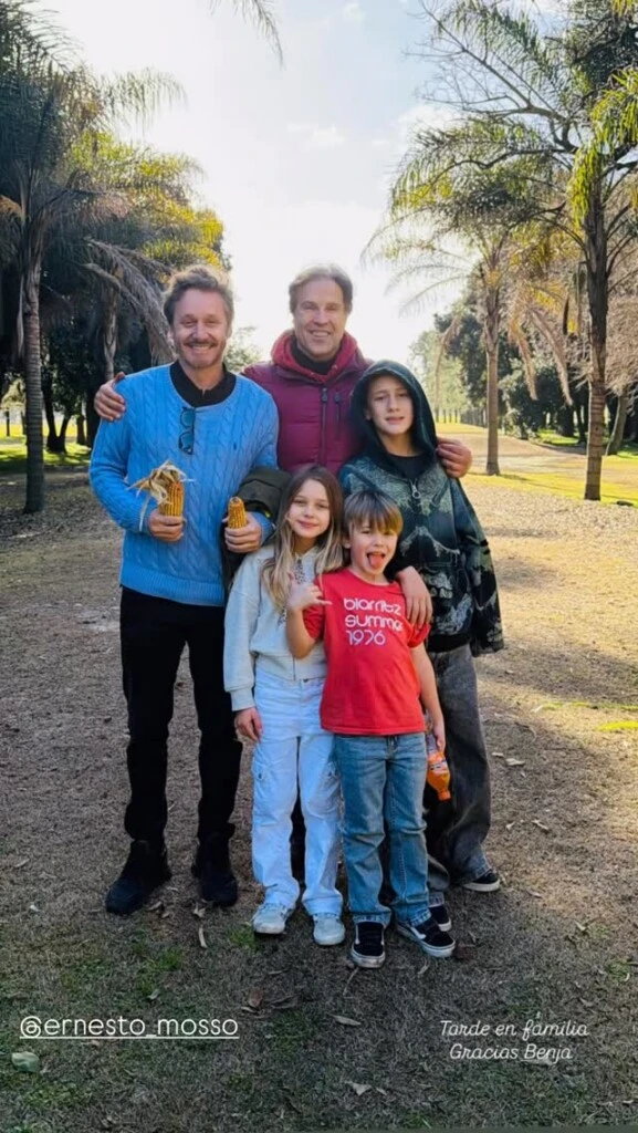La escapada familiar llegó en un momento particular para el actor, que volvió a compartir tiempo con Magnolia y Amancio luego de la estadía de ambos en Turquía junto a su madre, la China Suárez, y Mauro Icardi.