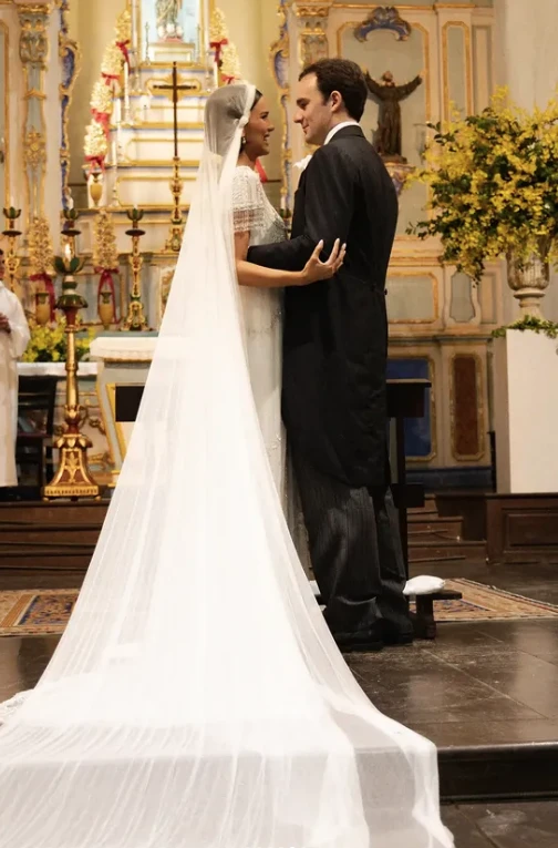  La actriz Theresa Fonseca se casó con Gustav von Fürstenberg el sábado 15 de agosto.