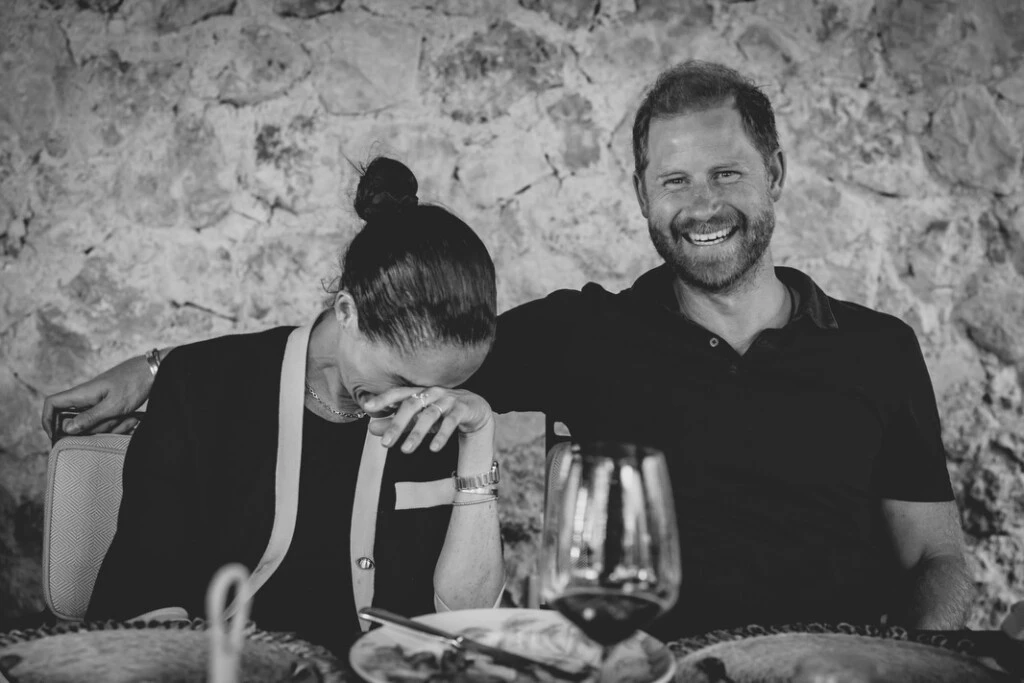Meghan y Harry, felices