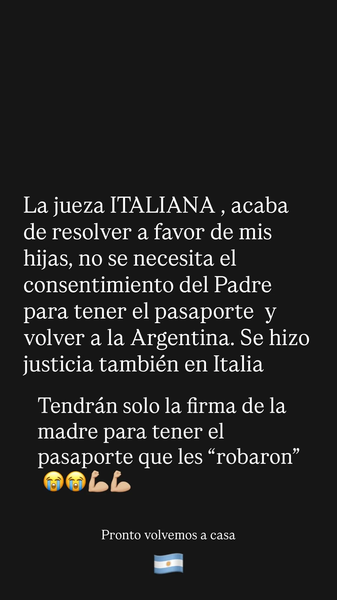 Tras conseguir el permiso para volver con sus hijas, Wanda Nara apuntó contra Icardi: “¿Con qué corazón puede pedir una restitución?”