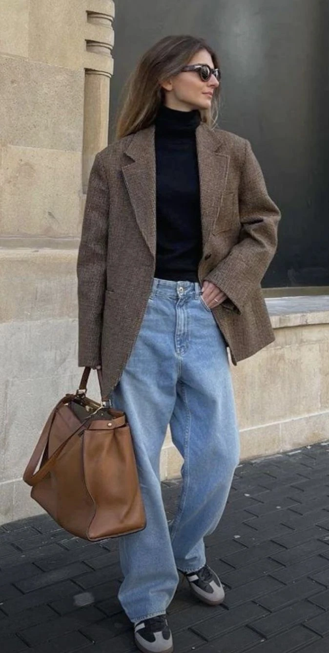 Boyfriend, los jeans favoritos de Juliana Awada. 
