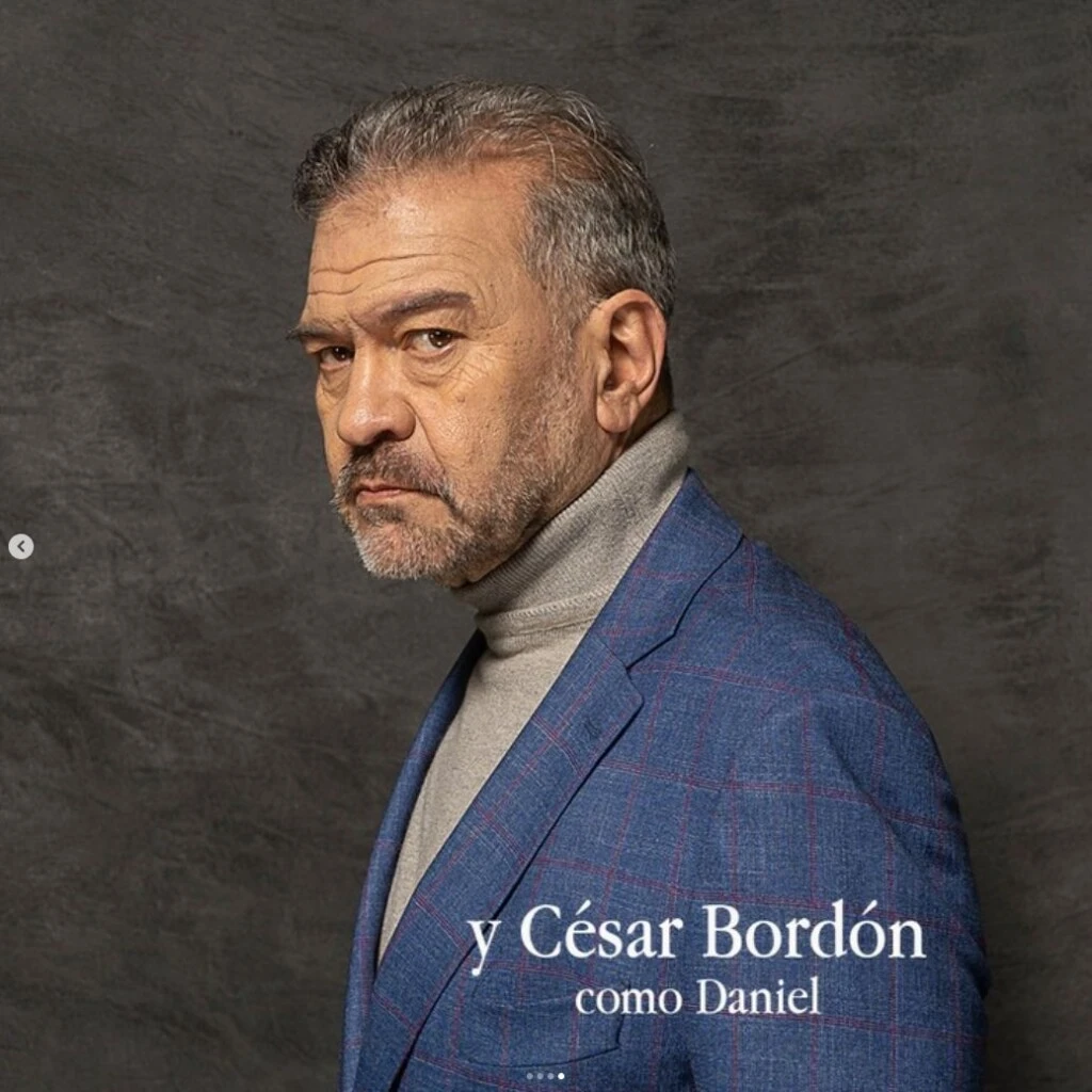 César Bordón is Daniel, the son who wants to avenge his mother