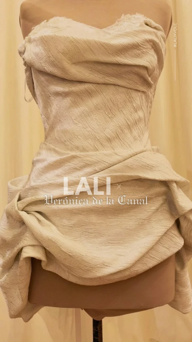 Verónica de la Canal reveals how she created Lali and Tini's wedding dresses for River
