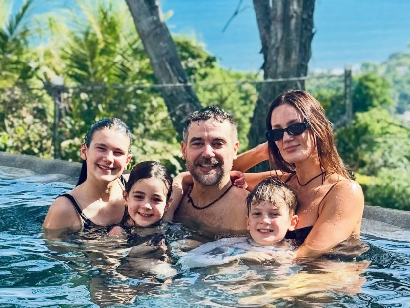 Así fueron las vacaciones de Paula Chaves y Pedro Alfonso junto a sus hijos en El Salvador