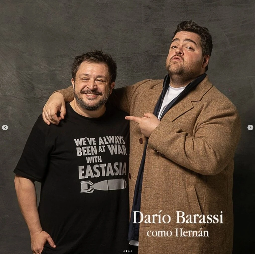Hernán Casciari and Darío Barassi