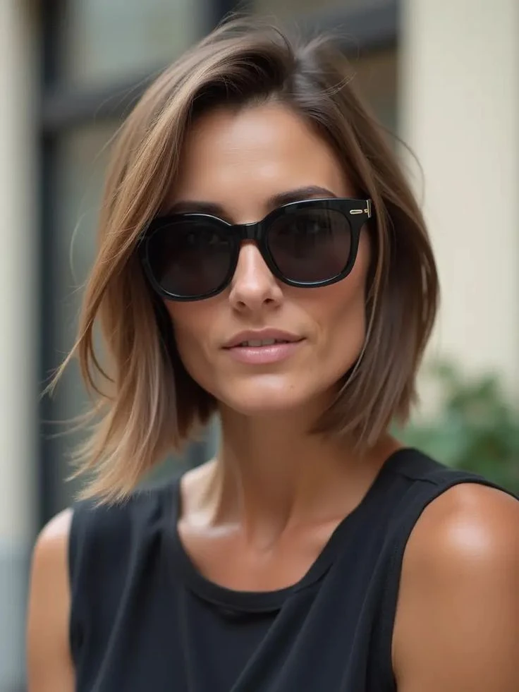 Scandi bob , inspirado en la estética minimalista escandinava.