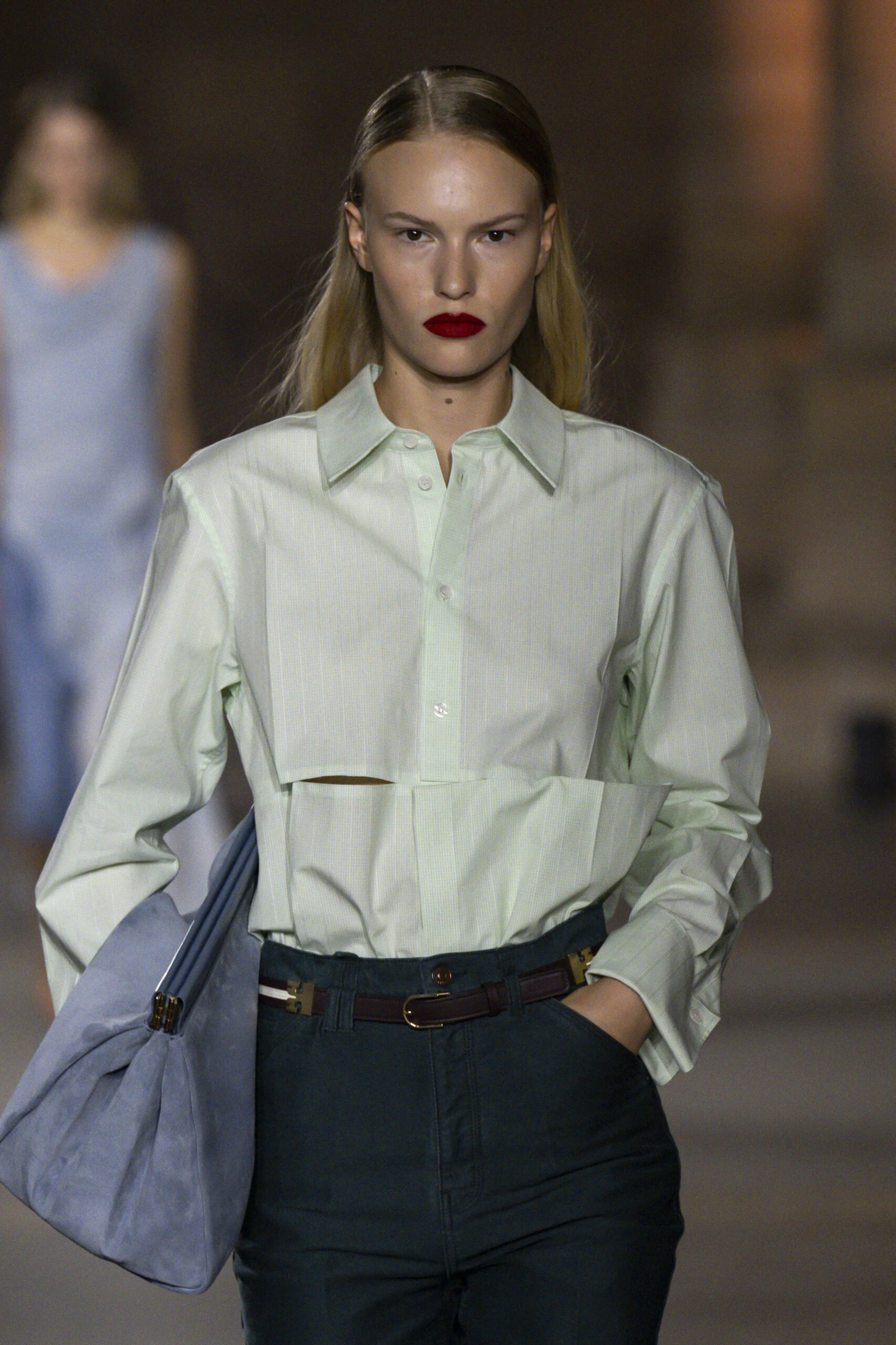 Desfile Victoria Beckham en la Semana de Moda de París.
