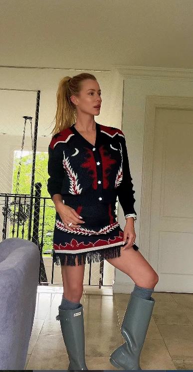 EL look folk de Nicole Neumann.