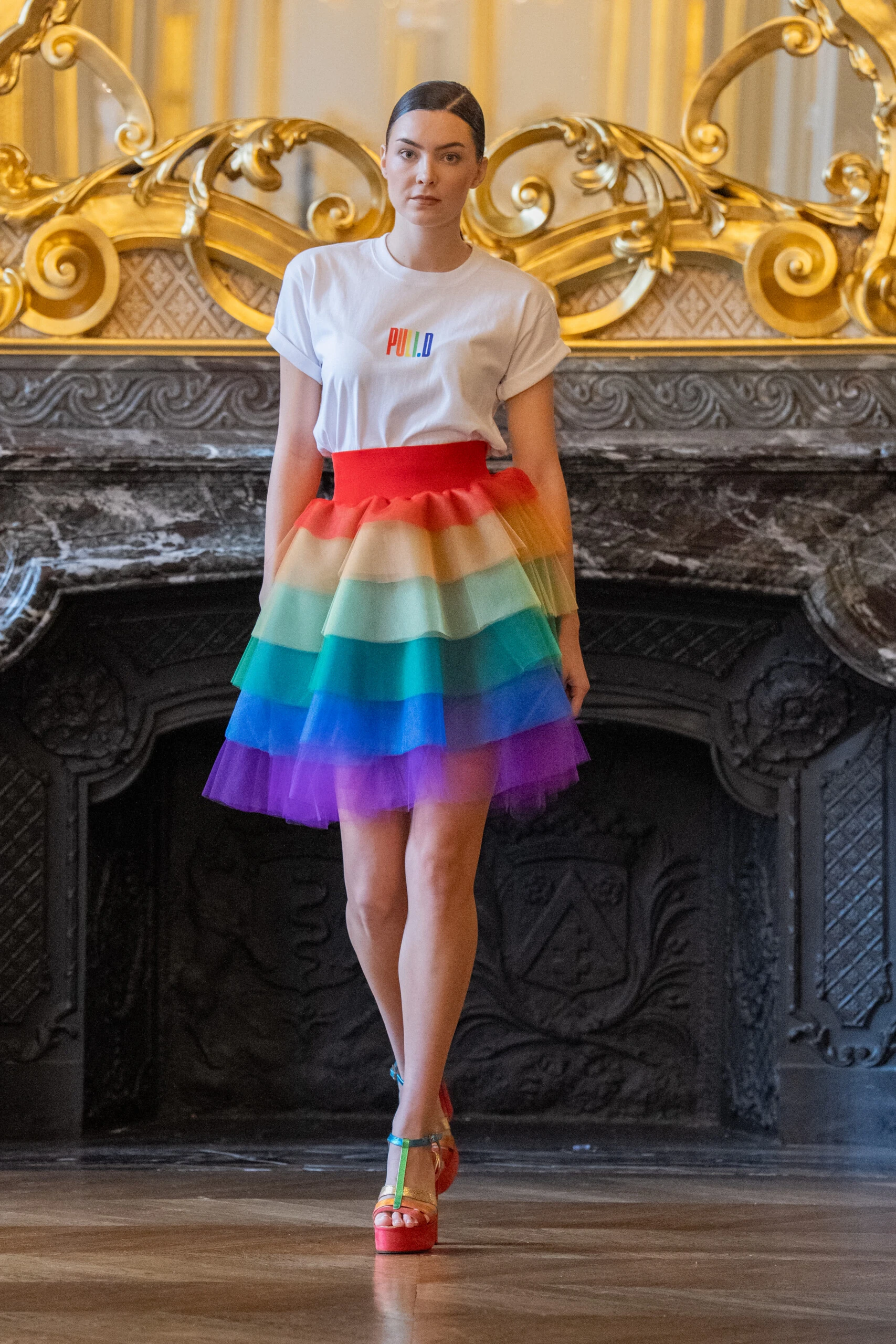 Desfile Puli D. en la Semana de la Moda en París.