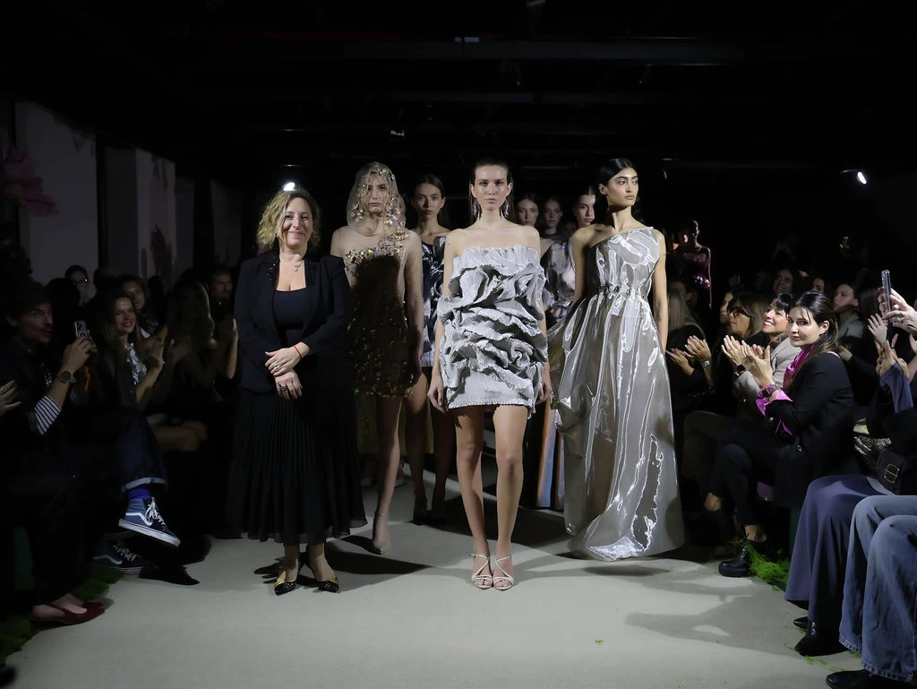 Desfile de Nuria Bueno.