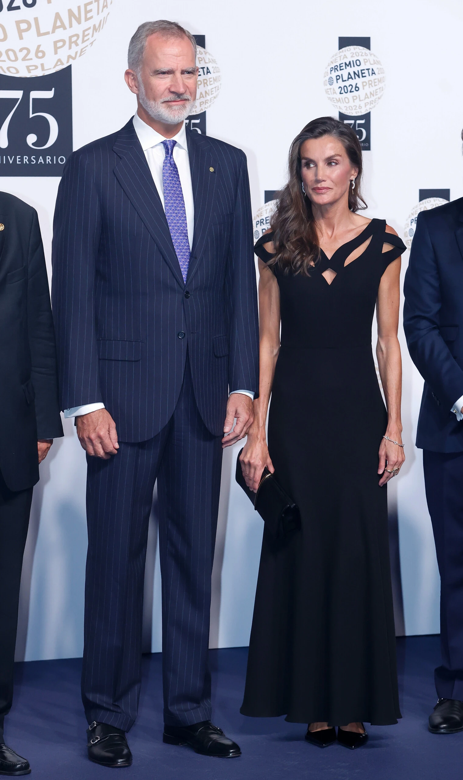 EL rey Felipe VI y la reina Letizia en la entrega de 75º Premios Novel Planeta. 