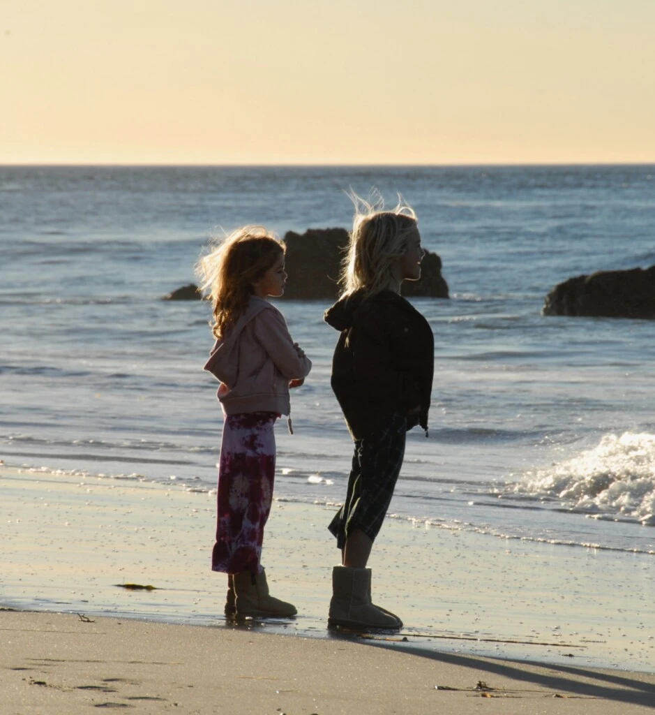 Kaia and Presley Gerber