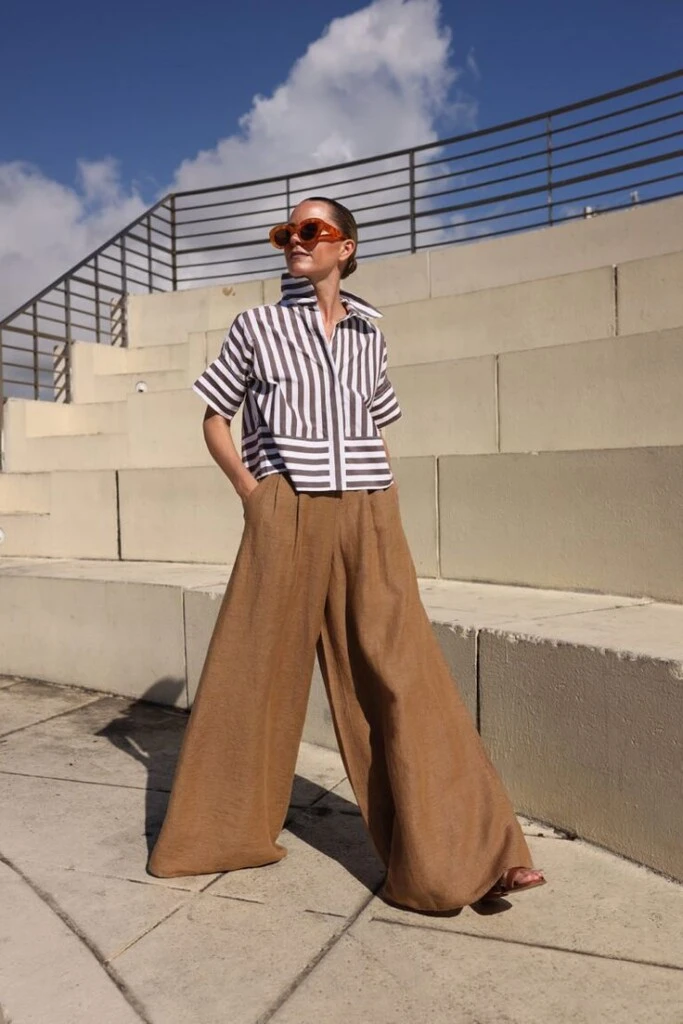 Pantalón ancho
