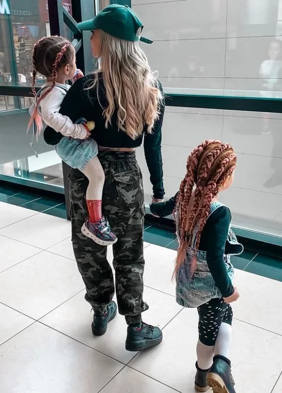 Así están Shaina y Eva, las hijas de La Joaqui