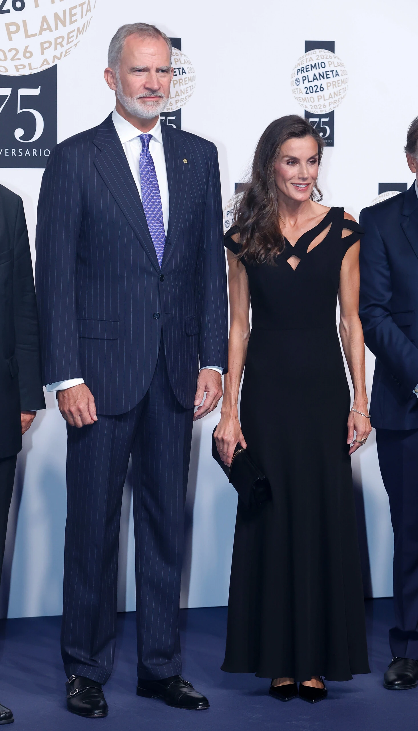 EL rey Felipe VI y la reina Letizia en la entrega de 75º Premios Novel Planeta. 