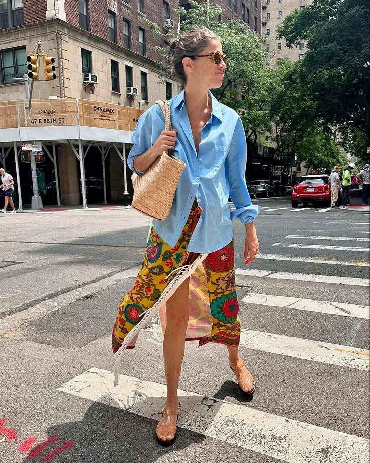 Pampita anticipa el regreso de la prenda más versátil de los looks playeros